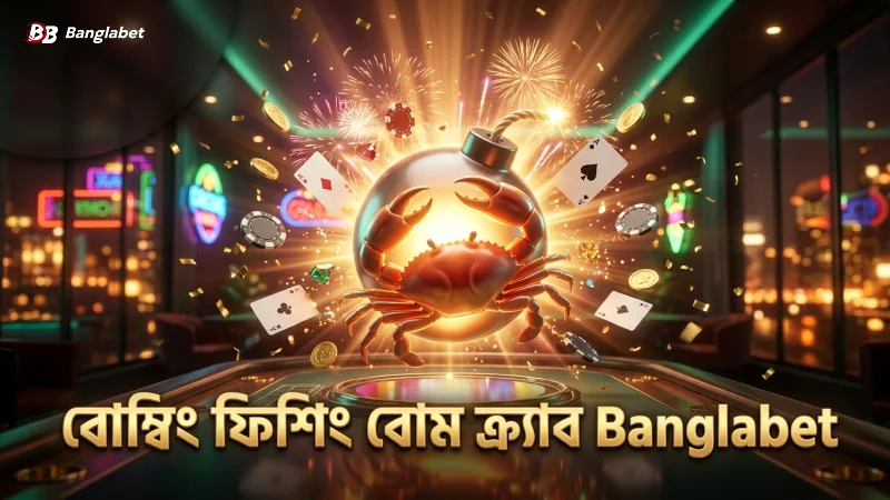 বোম্বিং ফিশিং গেমে বোম ও ক্র্যাবের সঠিক ব্যবহার শেখানো হচ্ছে