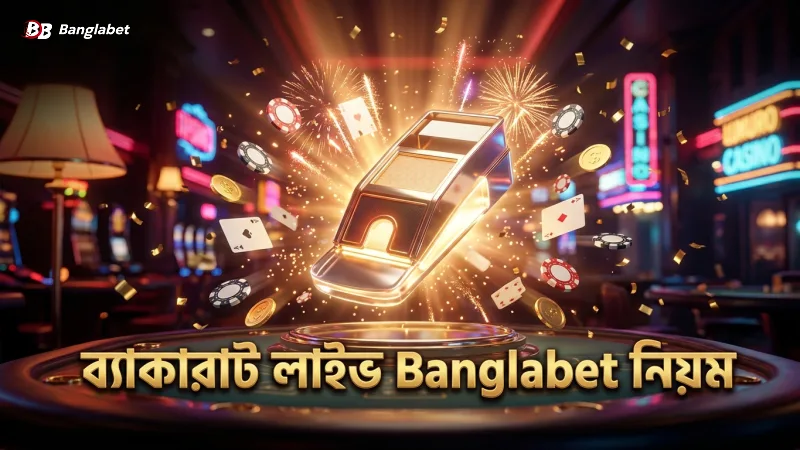 ব্যাকারাট লাইভ খেলার নিয়ম ও Banglabet এর দিকনির্দেশনা।