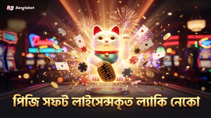 ল্যাকি নেকো গেমে পিজি সফটের লাইসেন্সকৃত নিয়মাবলী