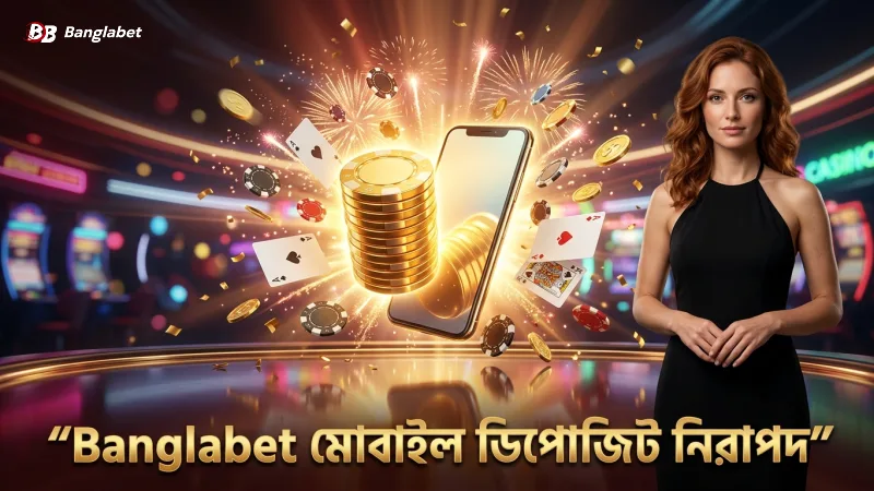 Banglabet প্ল্যাটফর্মে মোবাইল থেকে দ্রুত ডিপোজিট ও নিরাপদ গেমিং নিশ্চিত